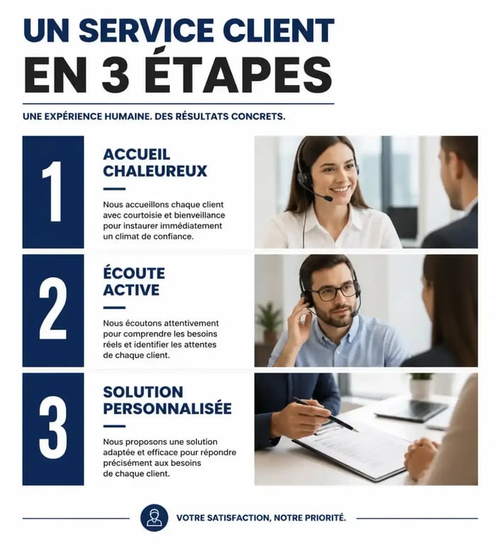 Les étapes clés pour réussir l'accueil client en entreprise