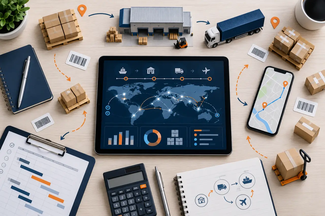 Chaîne logistique : relier les flux, maîtriser les stocks et tenir les délais